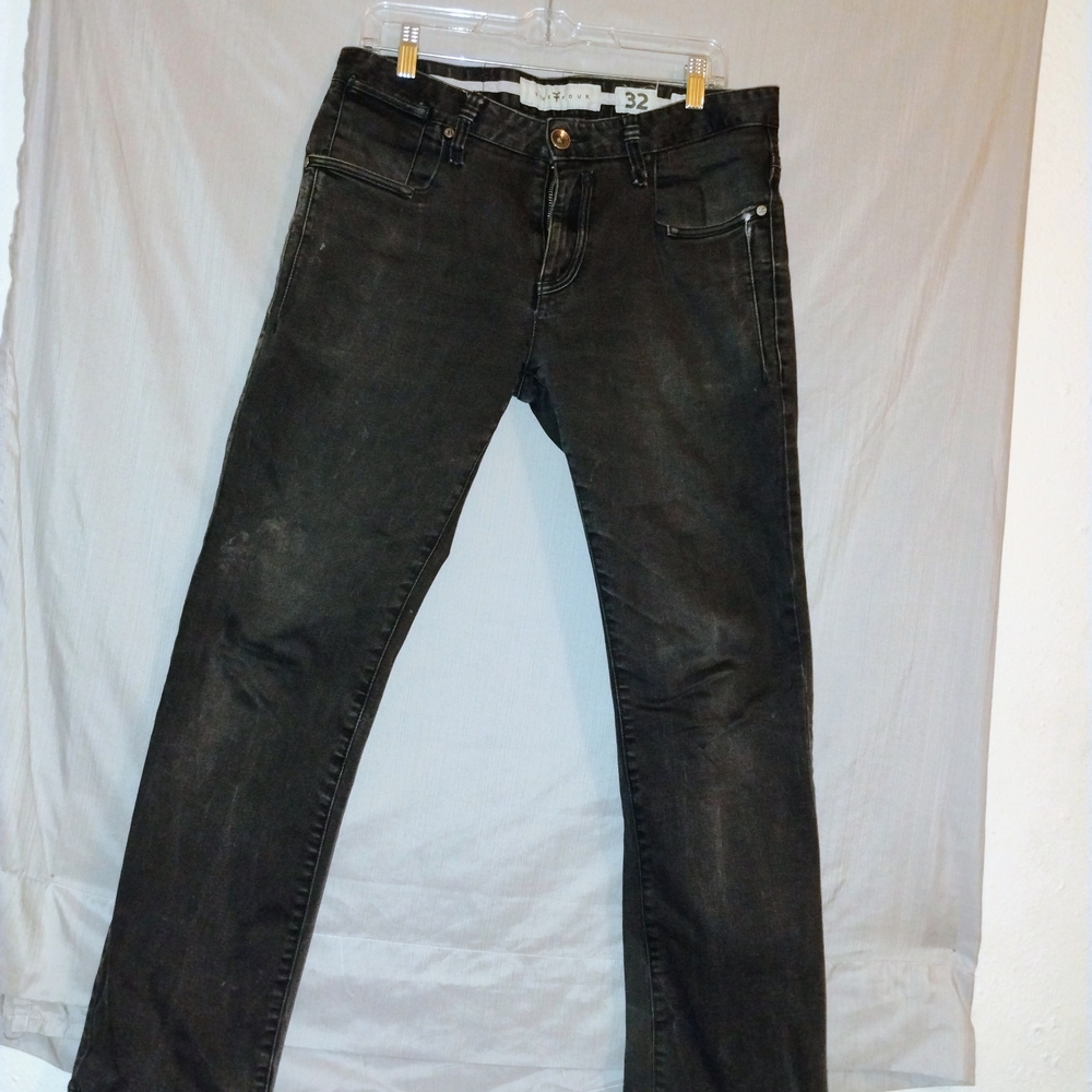 32 Five Four Charcoal Relaxed Fit Jeans